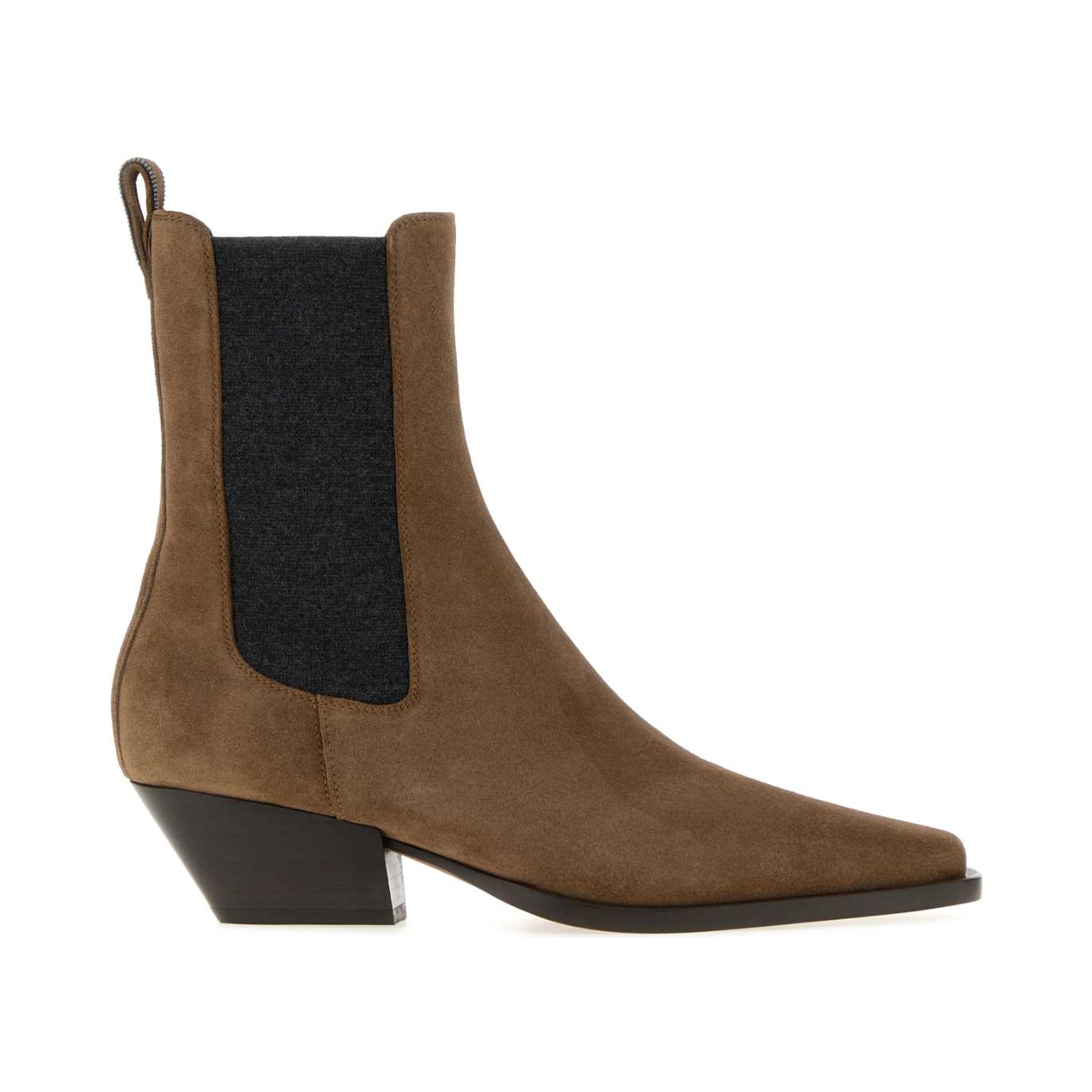 PAIR OF ANKLE BOOTS WITH HEELS