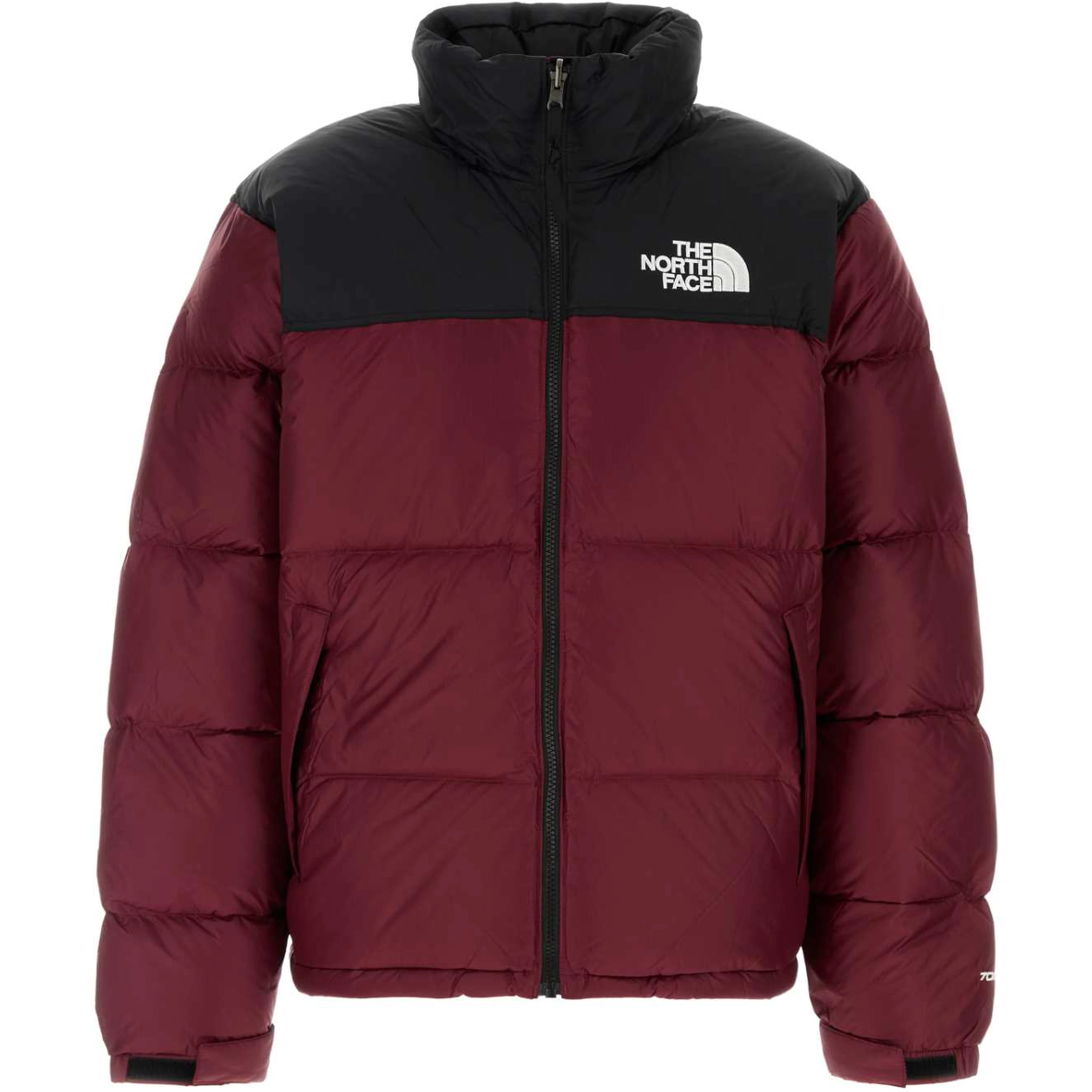 M 1996 RETRO NUPTSE JACKET Burgundy Crush/TNF Blac