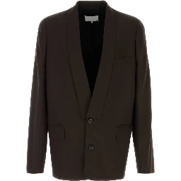 MNIMAL COLLAR BLAZER