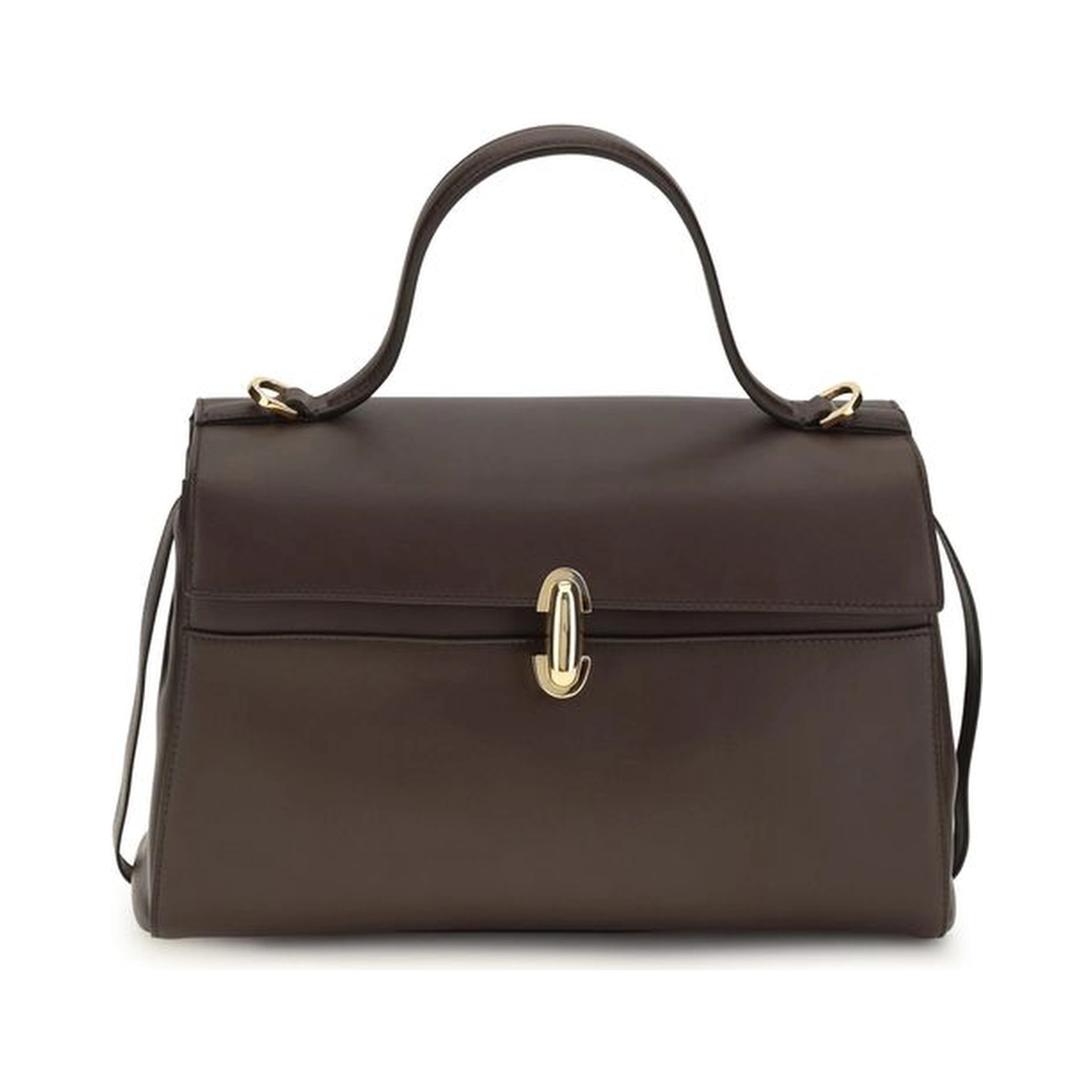 Brown Calf Leather Bos Taurus Shoulder Bag