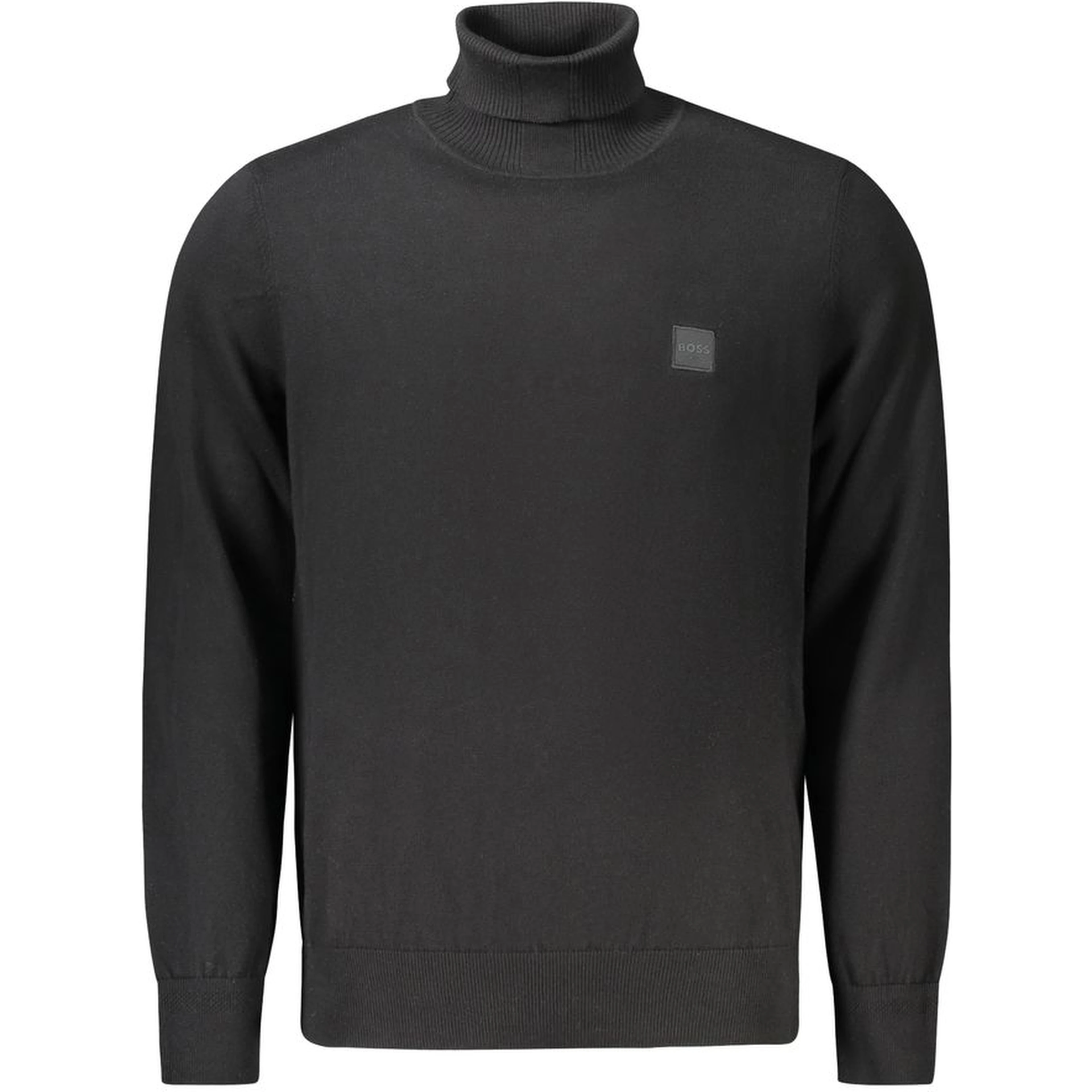 Black Wool Men's Sweater