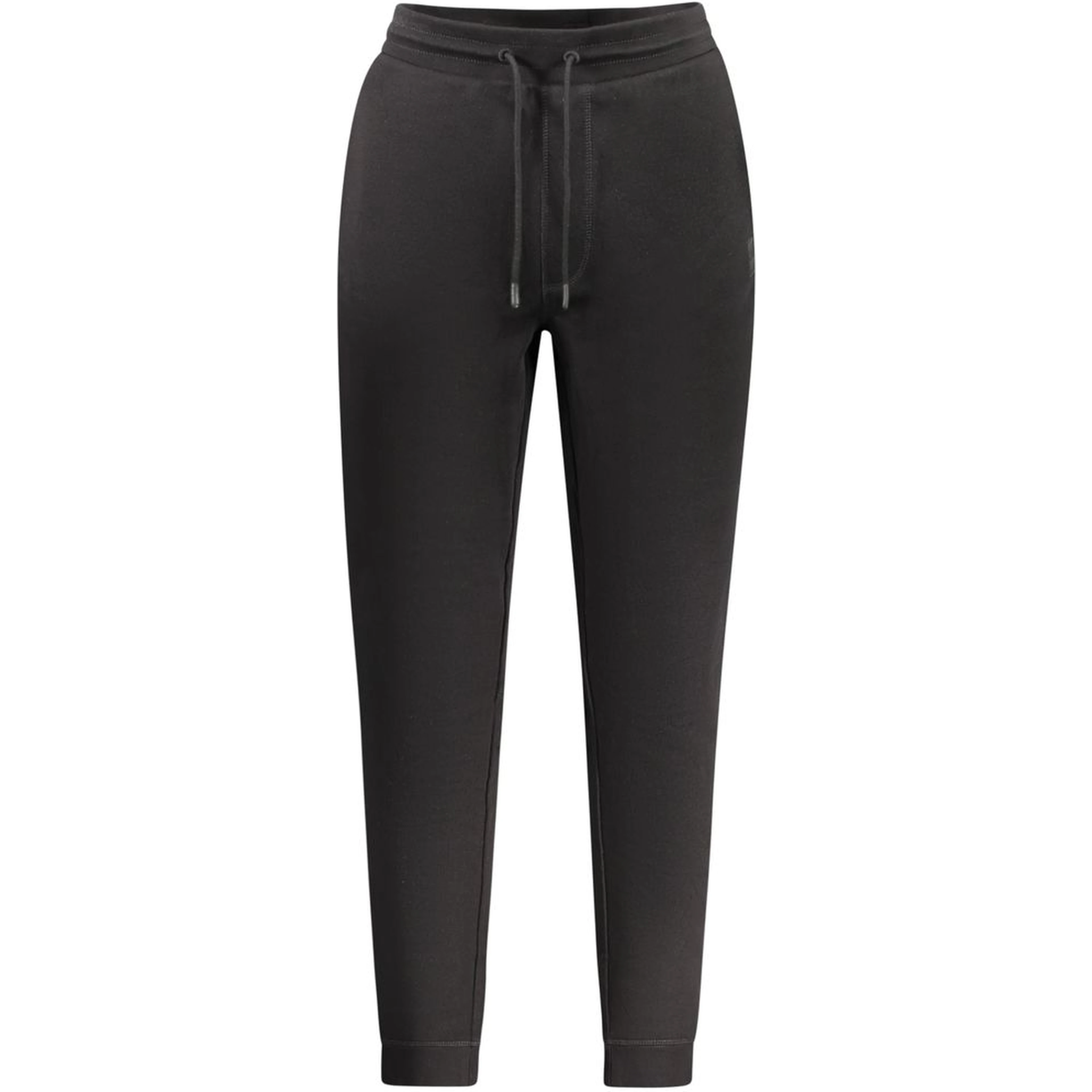 Black Cotton Men's Trouser
