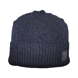 Blue Wool Men's Cap