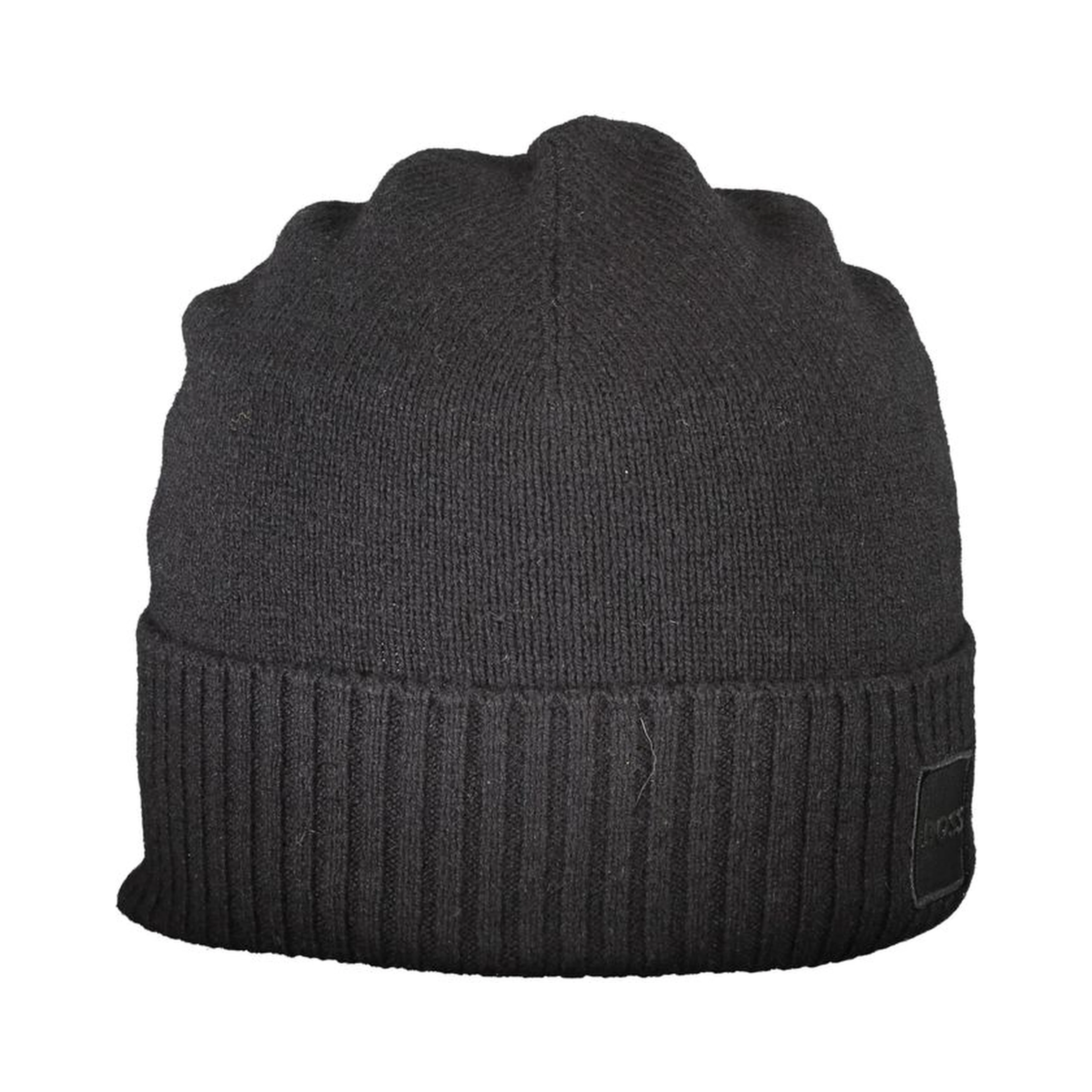 Black Wool Men's Cap