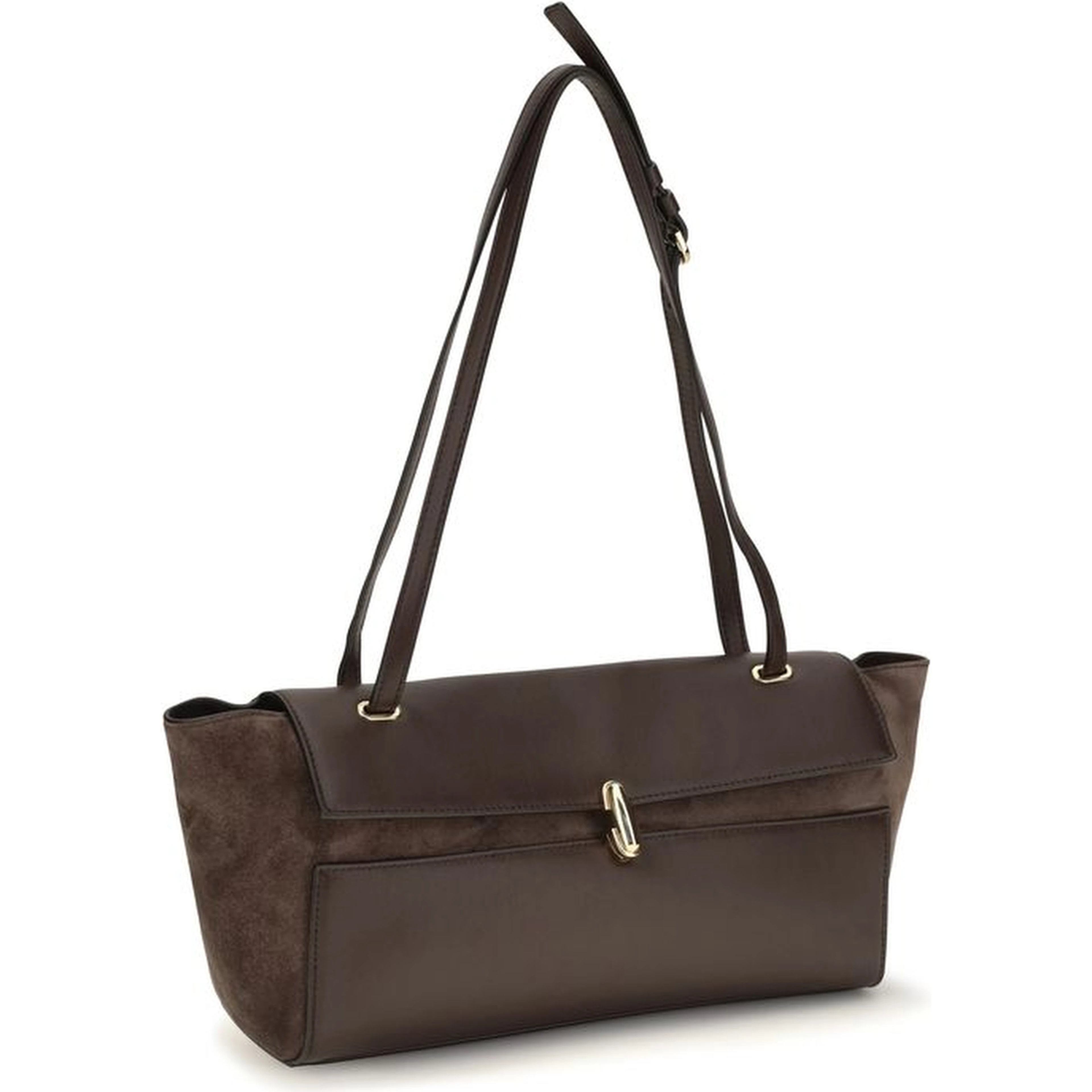 Brown Calf Leather Bos Taurus Shoulder Bag