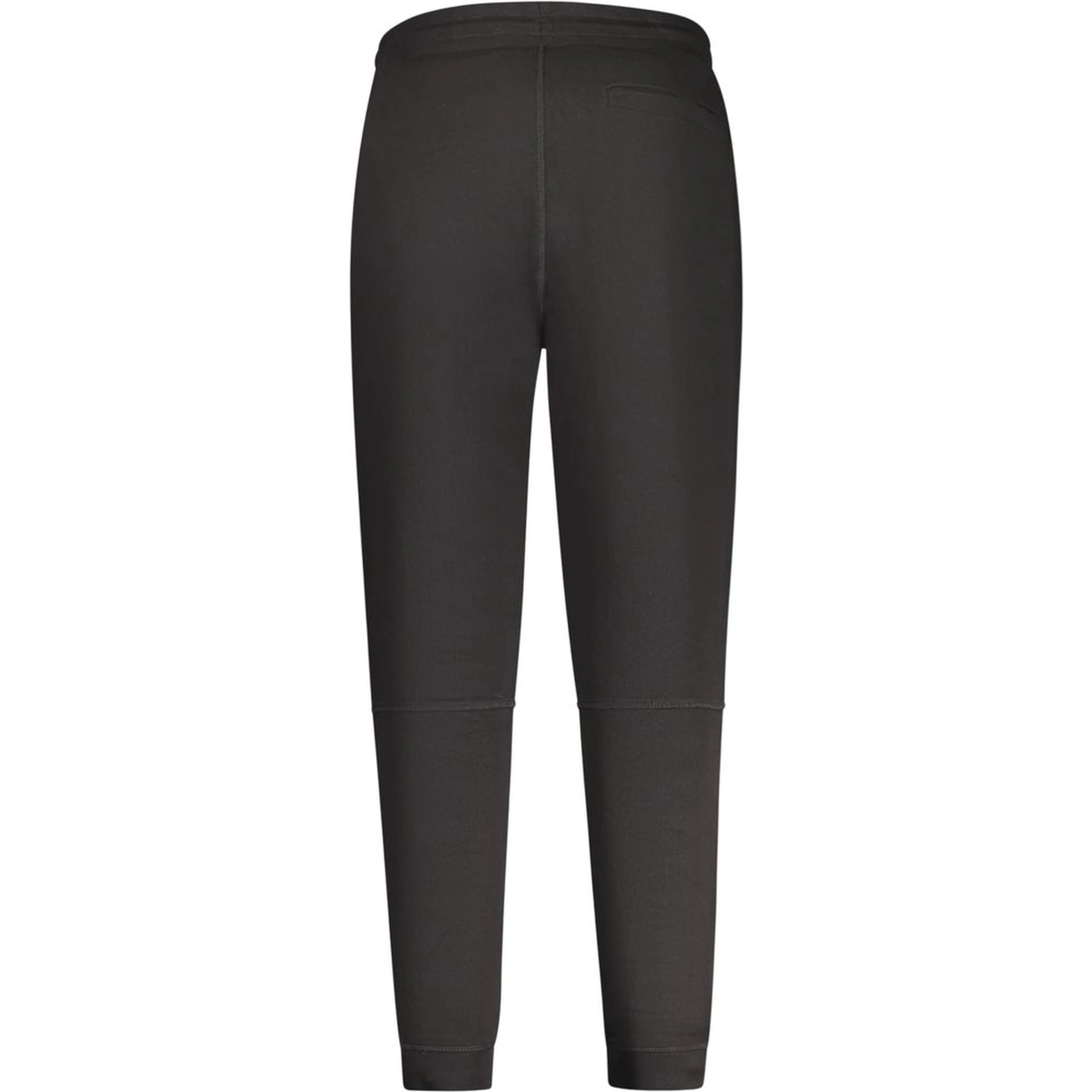 Black Cotton Men's Trouser