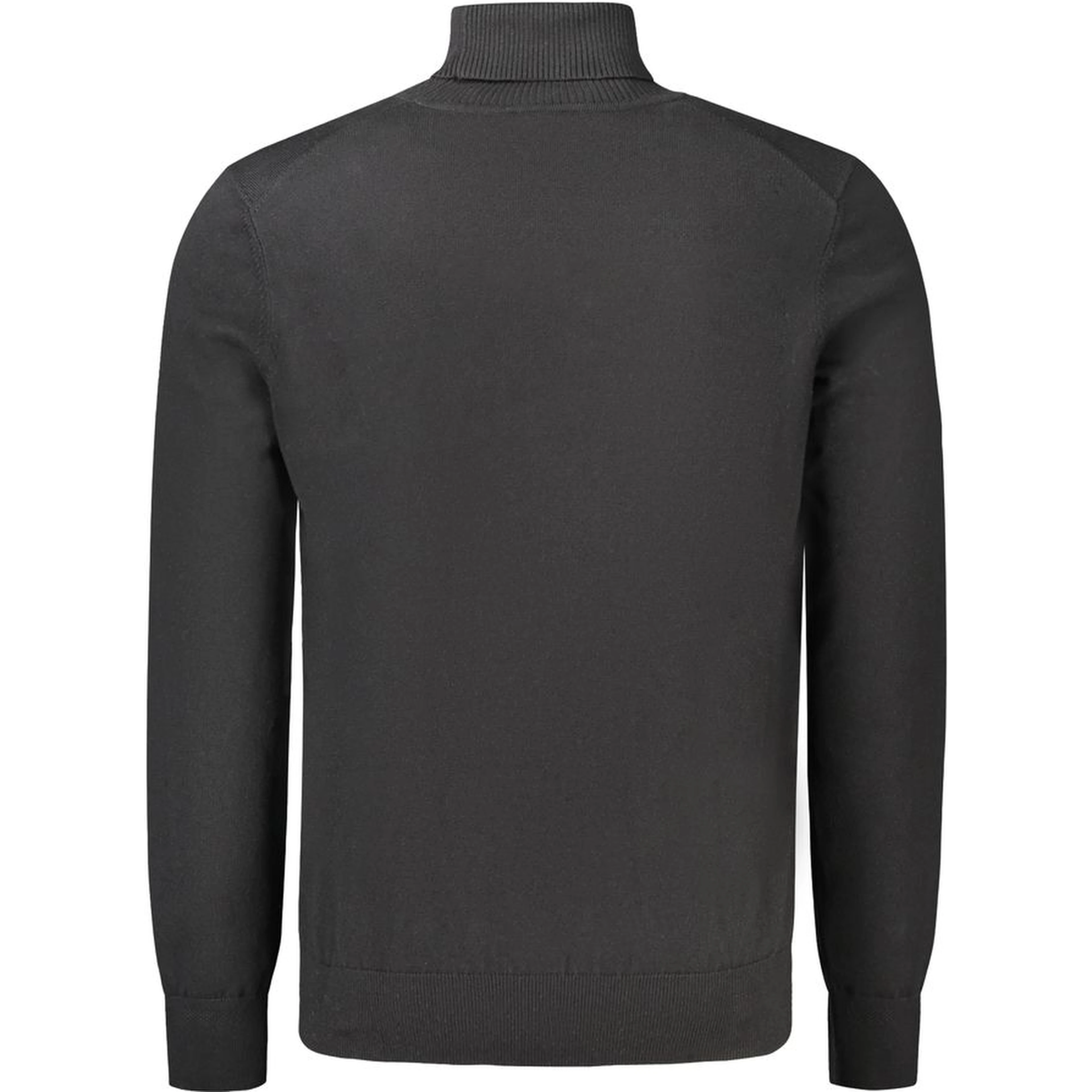 Black Wool Men's Sweater