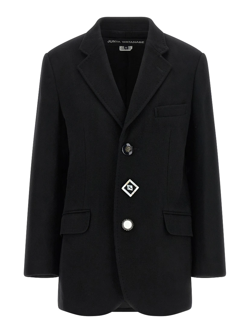 Black Wool Coat