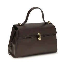 Brown Calf Leather Bos Taurus Shoulder Bag