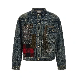 Blue Cotton Denim Jacket