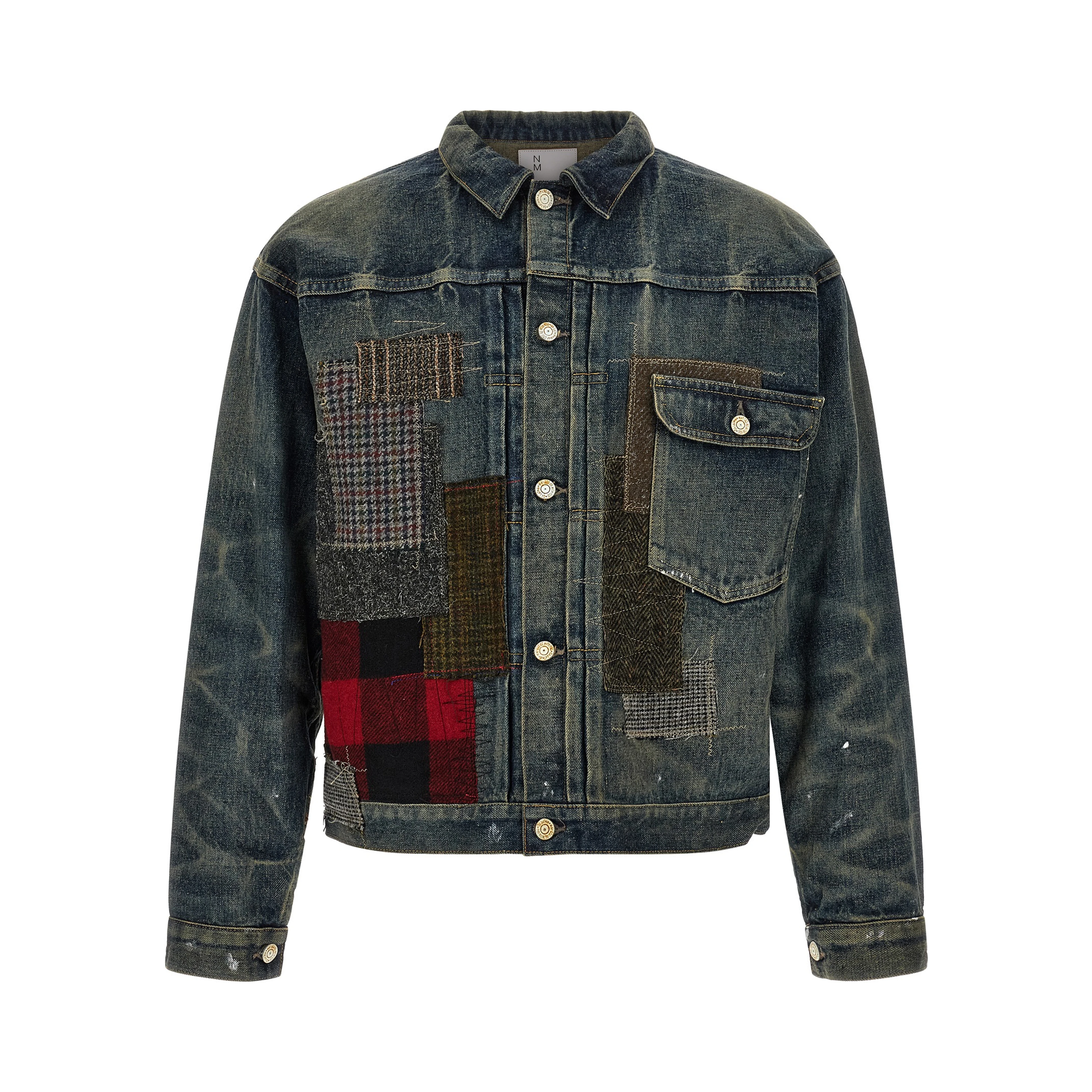 Blue Cotton Denim Jacket