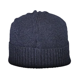 Blue Wool Men's Cap