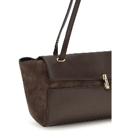 Brown Calf Leather Bos Taurus Shoulder Bag