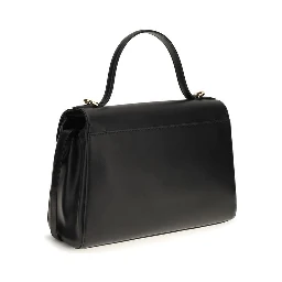 Black Calf Leather Bos Taurus Shoulder Bag