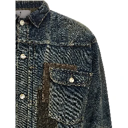 Blue Cotton Denim Jacket
