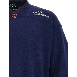 Blue Polyester Sportswear