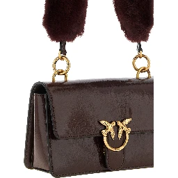 Bordeaux Calfskin Shoulder Bag