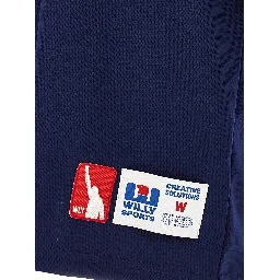 Blue Polyester Sportswear