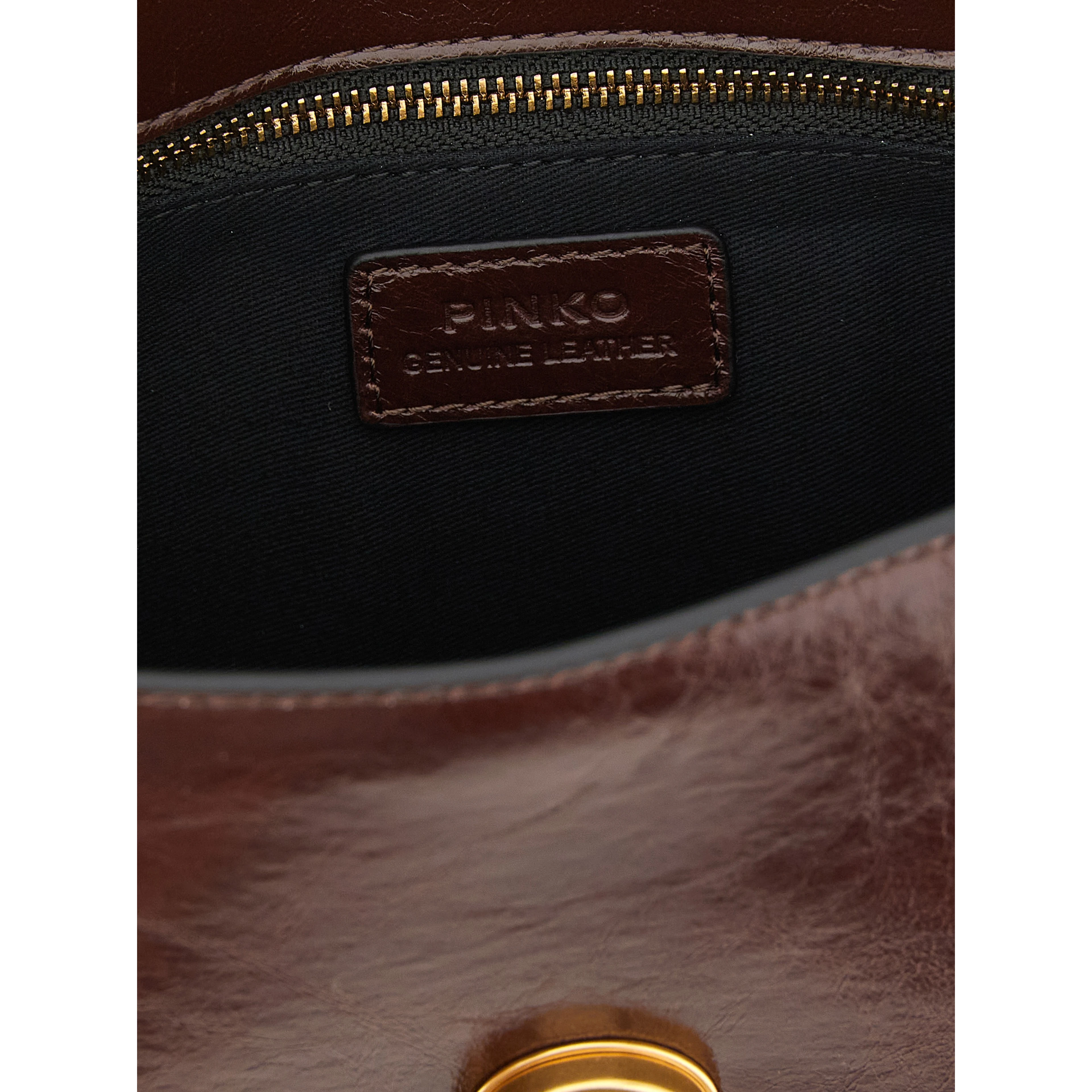 Bordeaux Calfskin Shoulder Bag