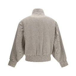 Beige Wool Oves Aries Bomber