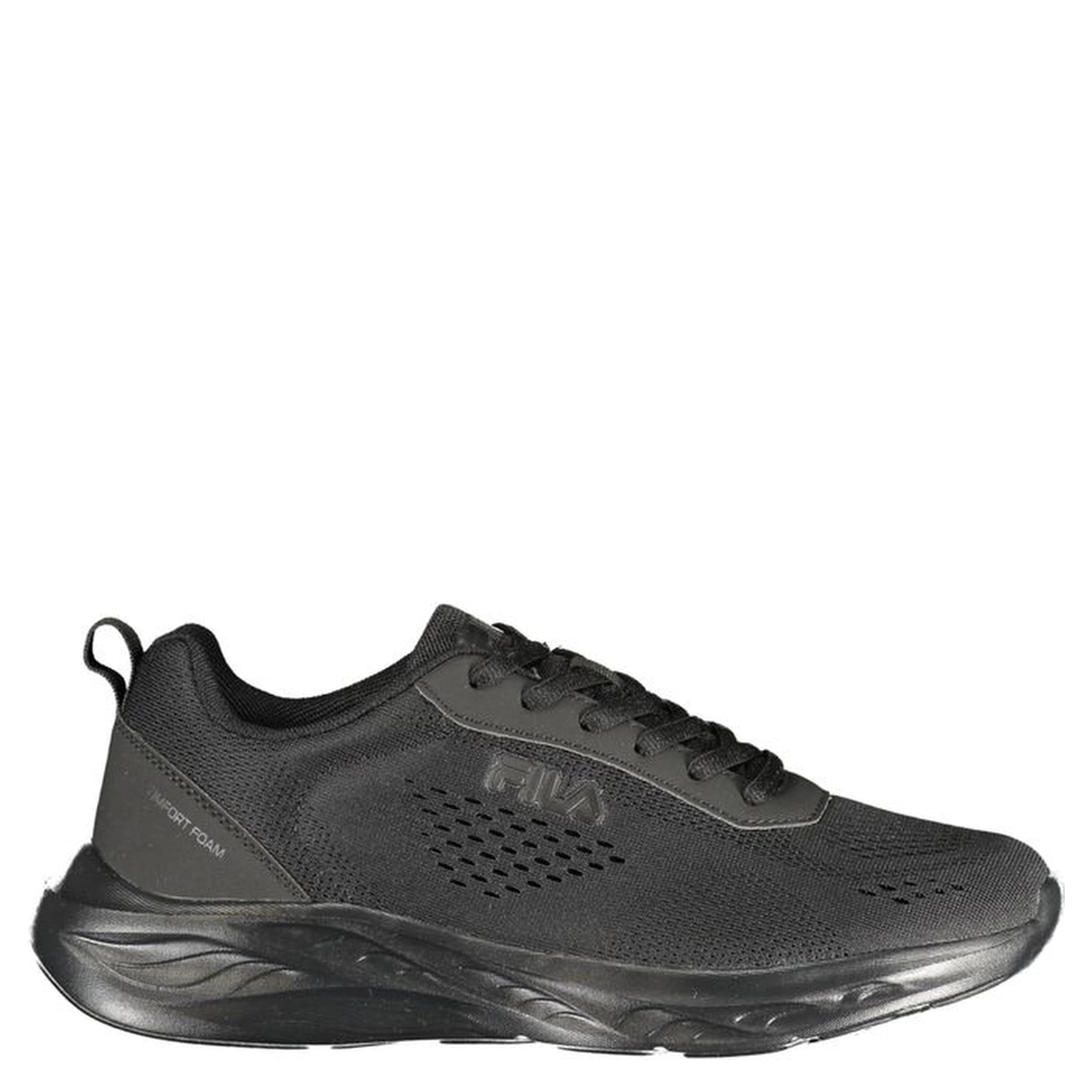 Nero Polyurethane Men Sneaker