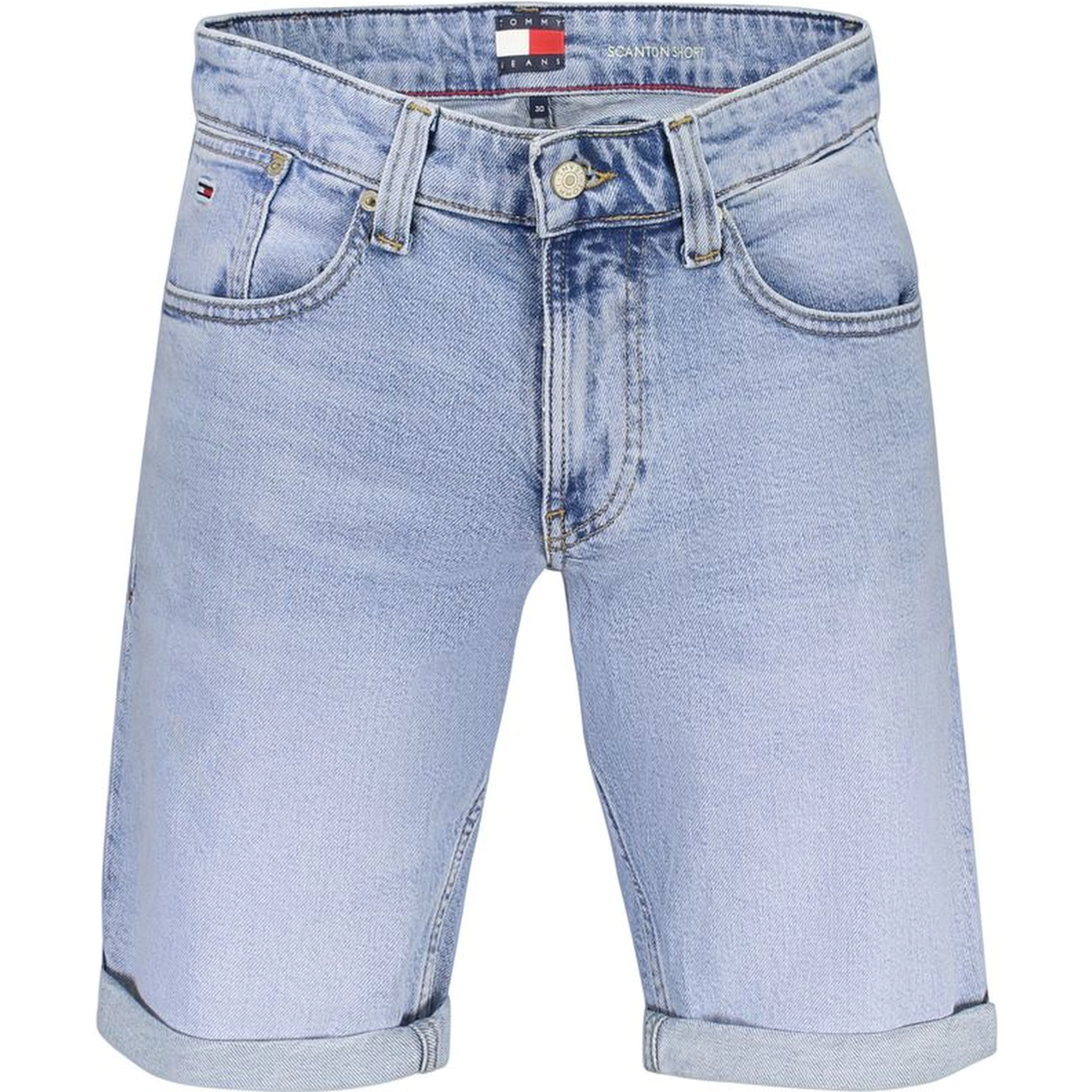 Blue Cotton Short