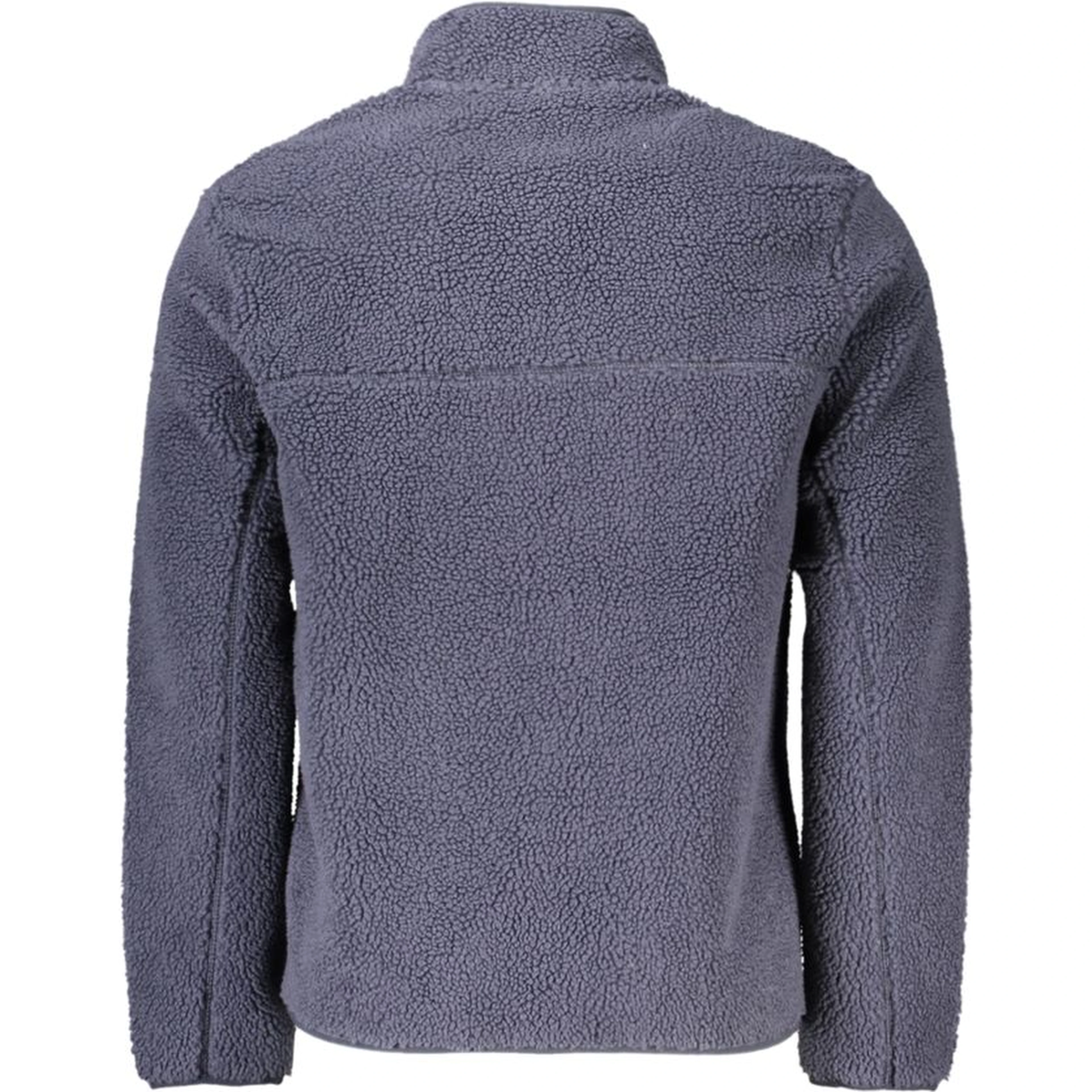 Blue Polyester Men Sweater