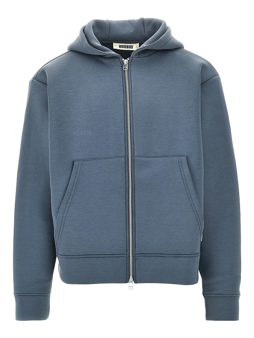 'WBFuji' scuba full-zip hoodie