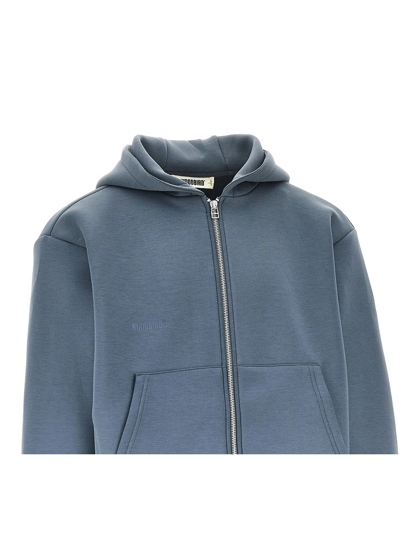 'WBFuji' scuba full-zip hoodie