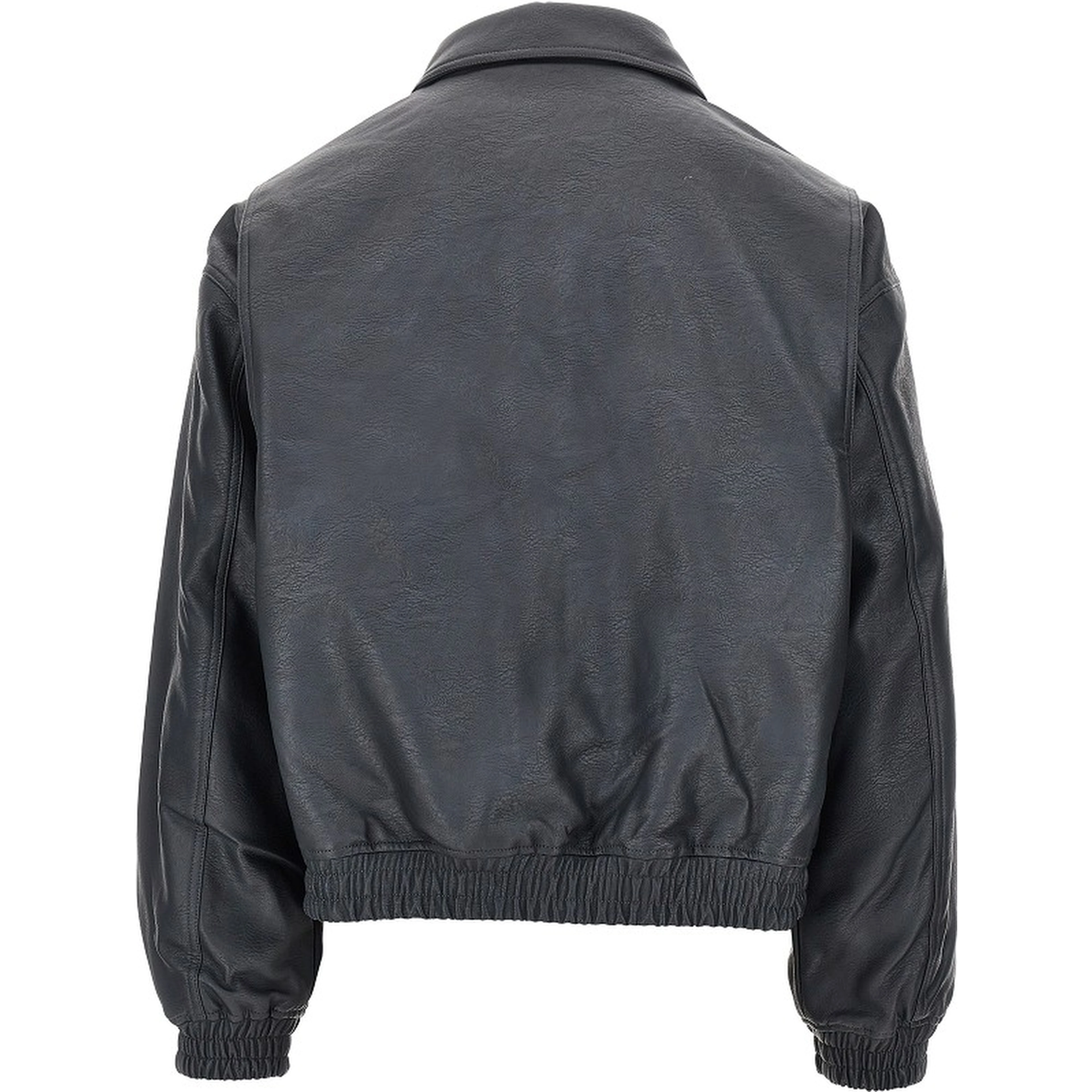 'WBBao' faux leather biker jacket