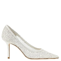 'Love' pumps