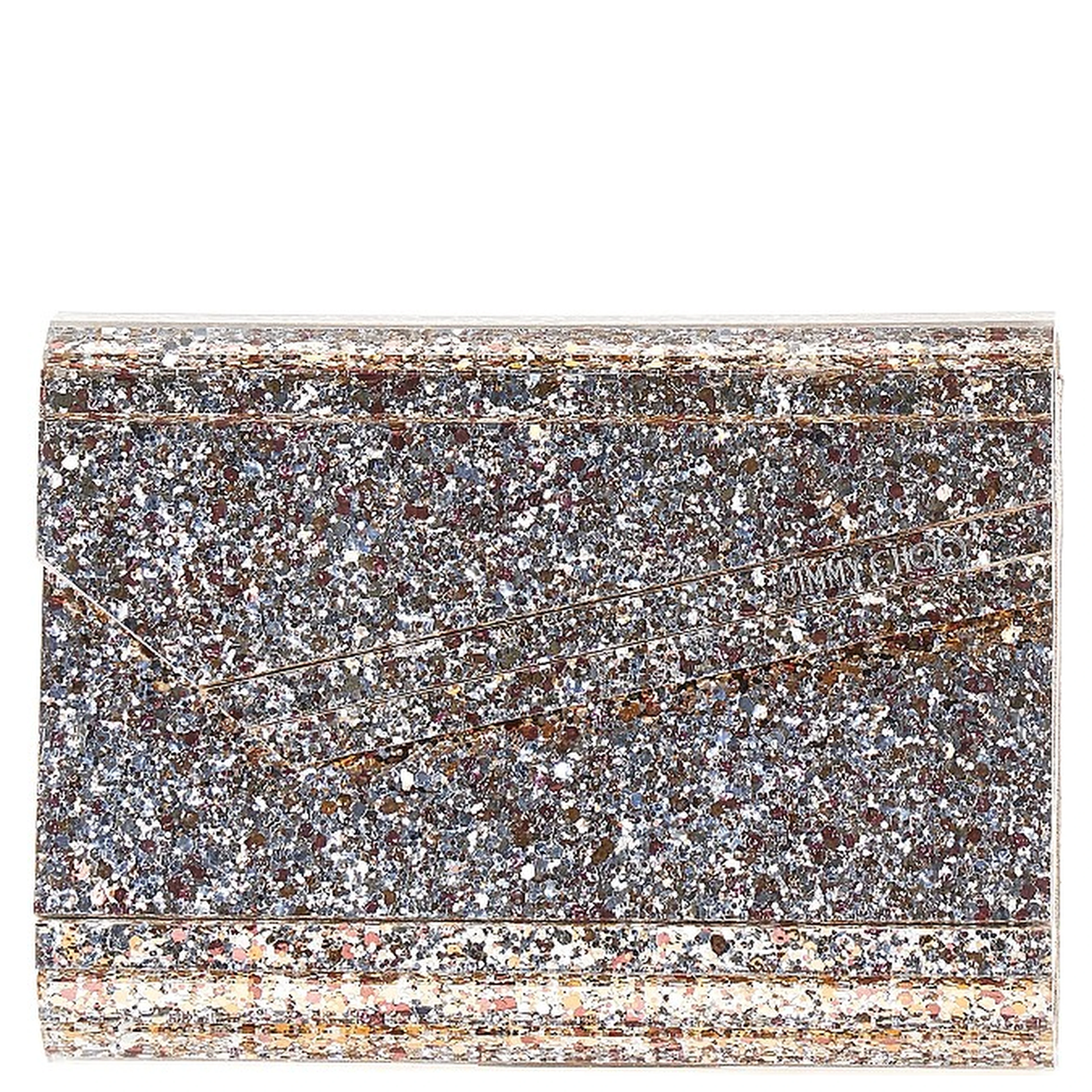 'Candy' glittered clutch