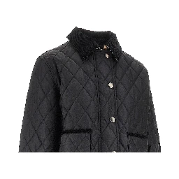 Quilted nylon country jacket