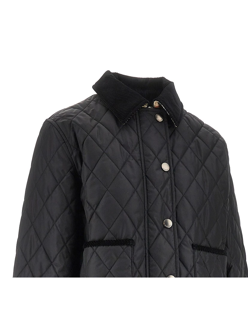 Quilted nylon country jacket