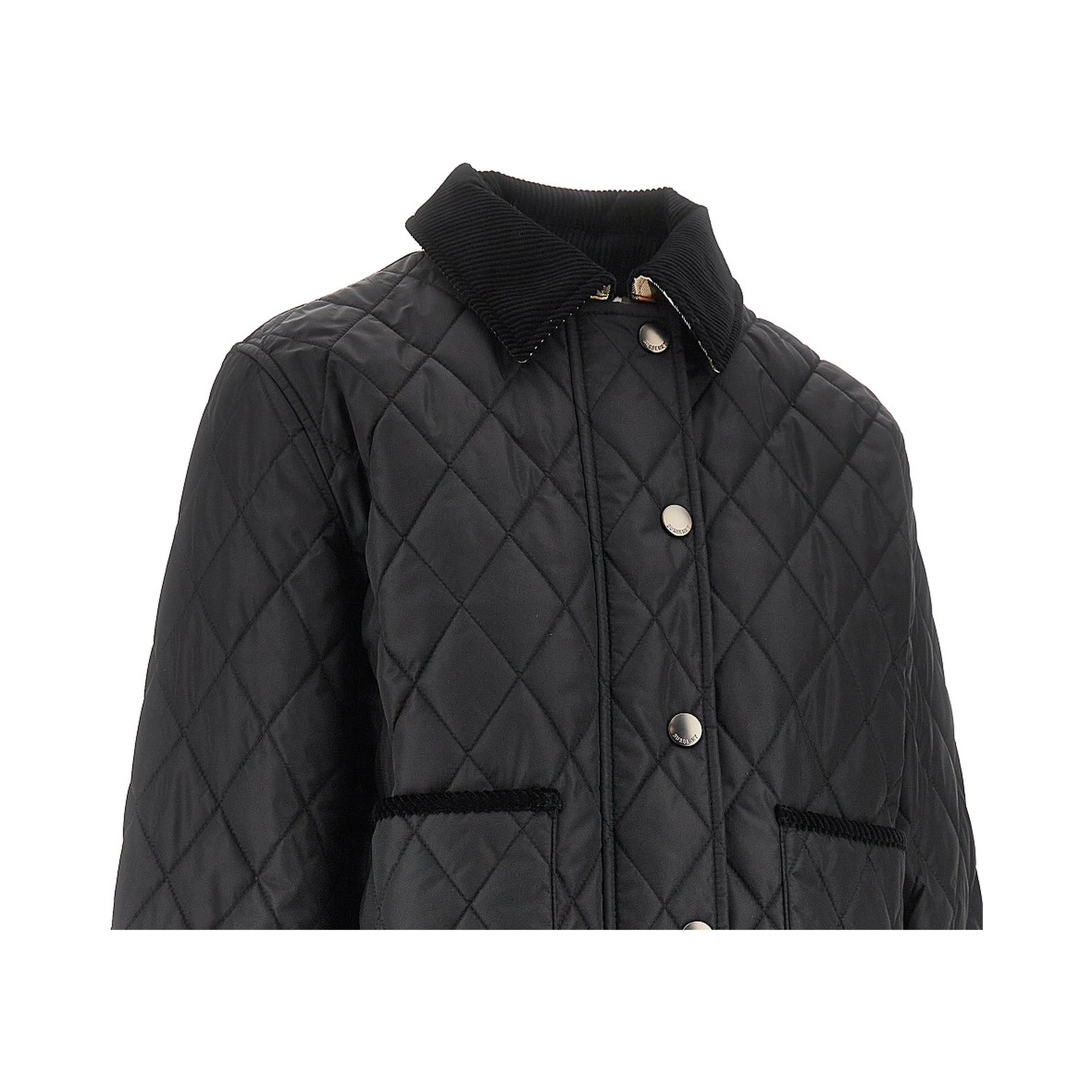 Quilted nylon country jacket