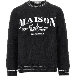 'Ready When Worn' embroidery sweater