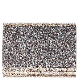 'Candy' glittered clutch