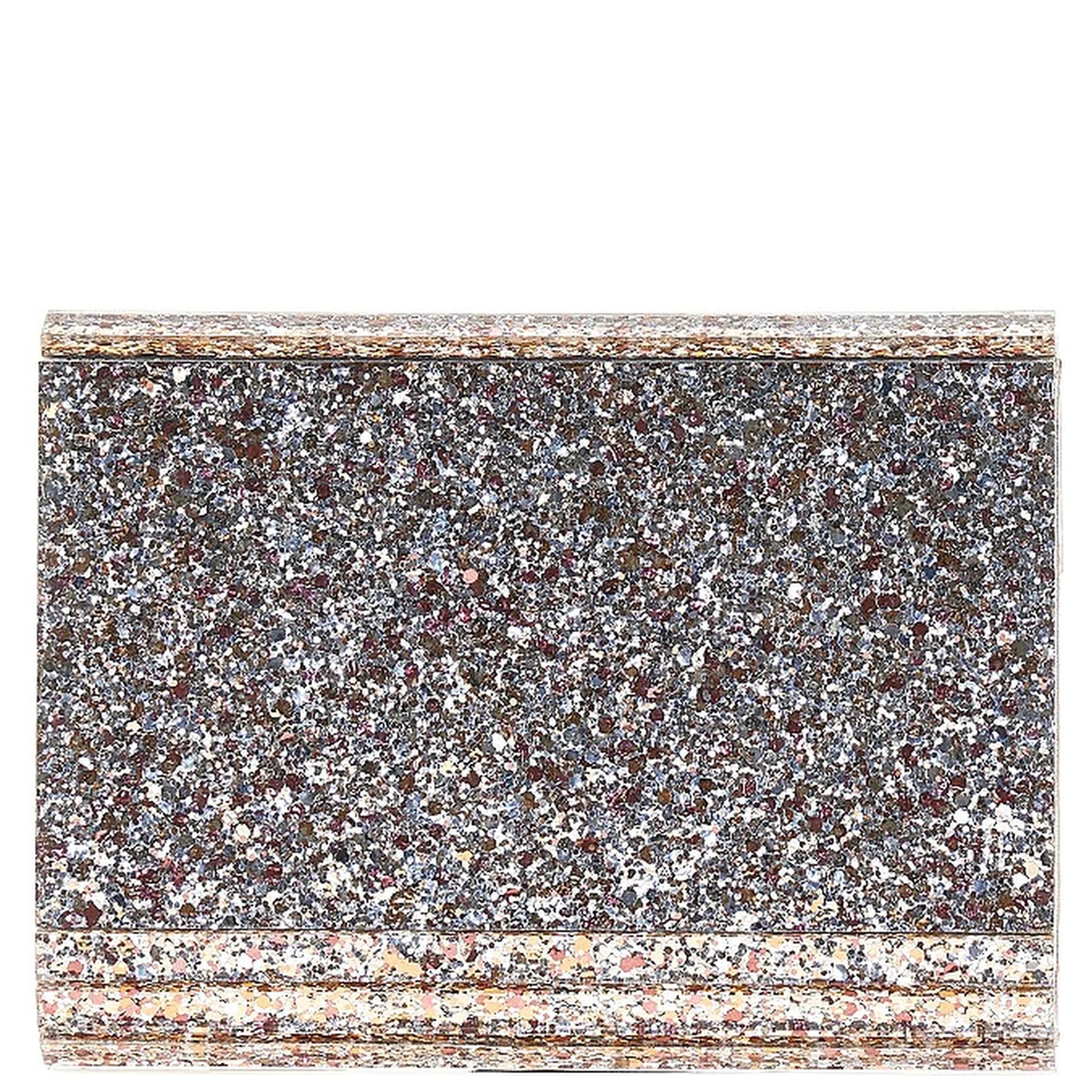 'Candy' glittered clutch