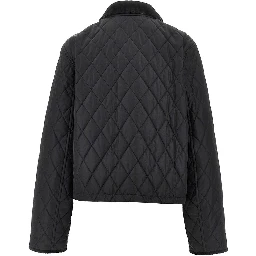 Quilted nylon country jacket
