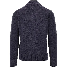 Wool quarter-zip sweater