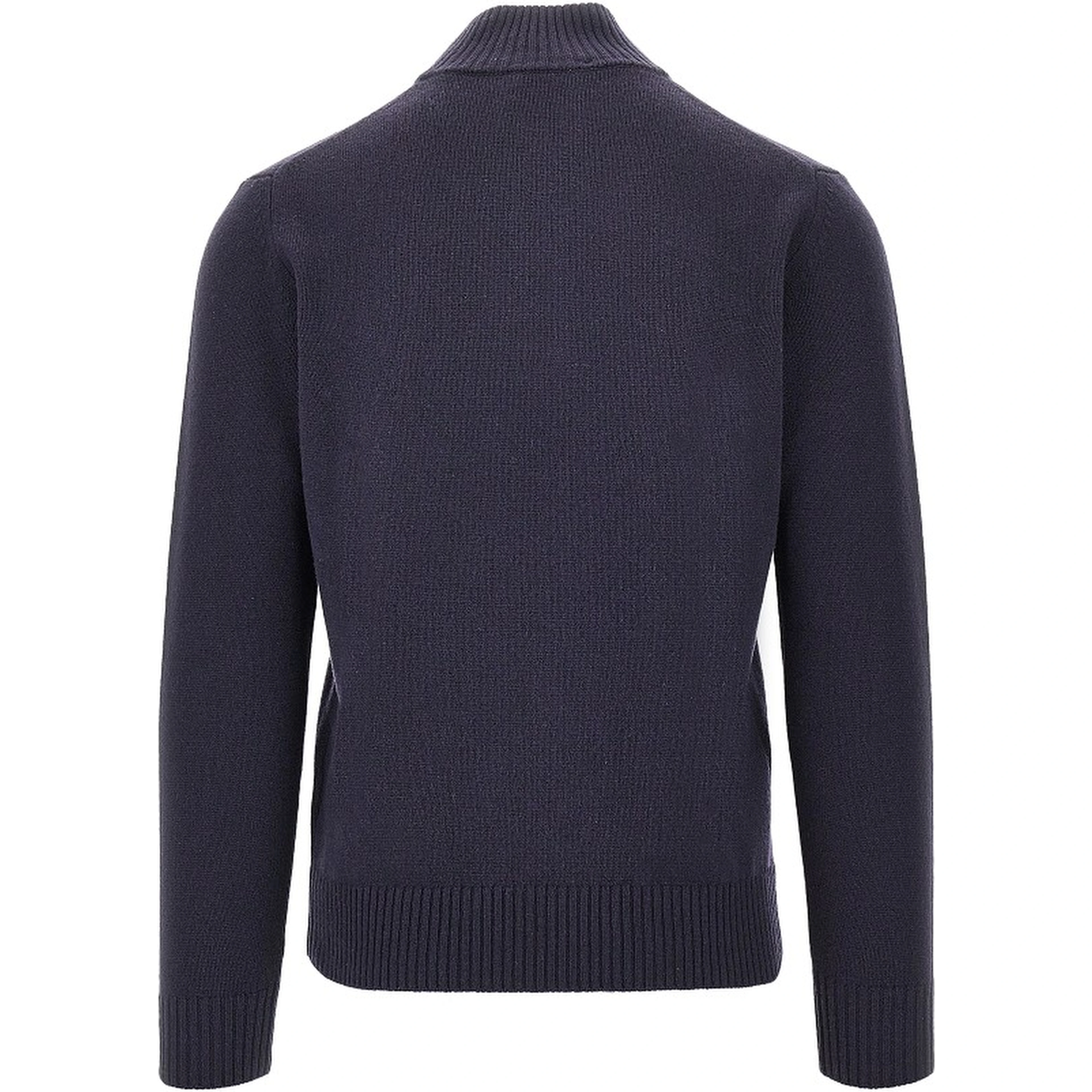 Wool quarter-zip sweater