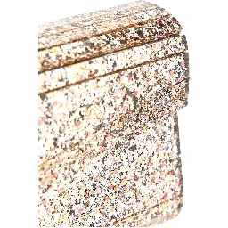 'Candy' glittered clutch