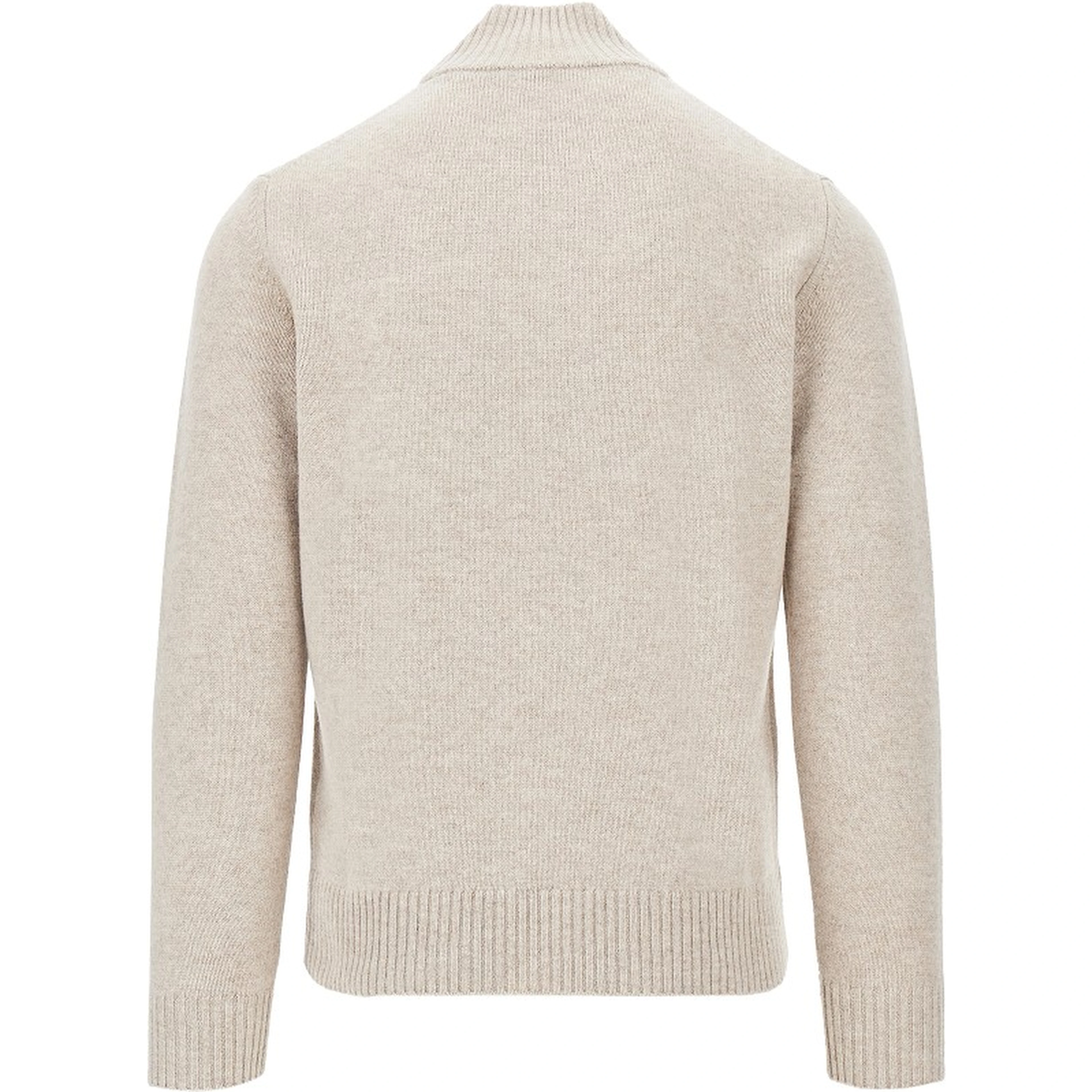 Wool quarter-zip sweater