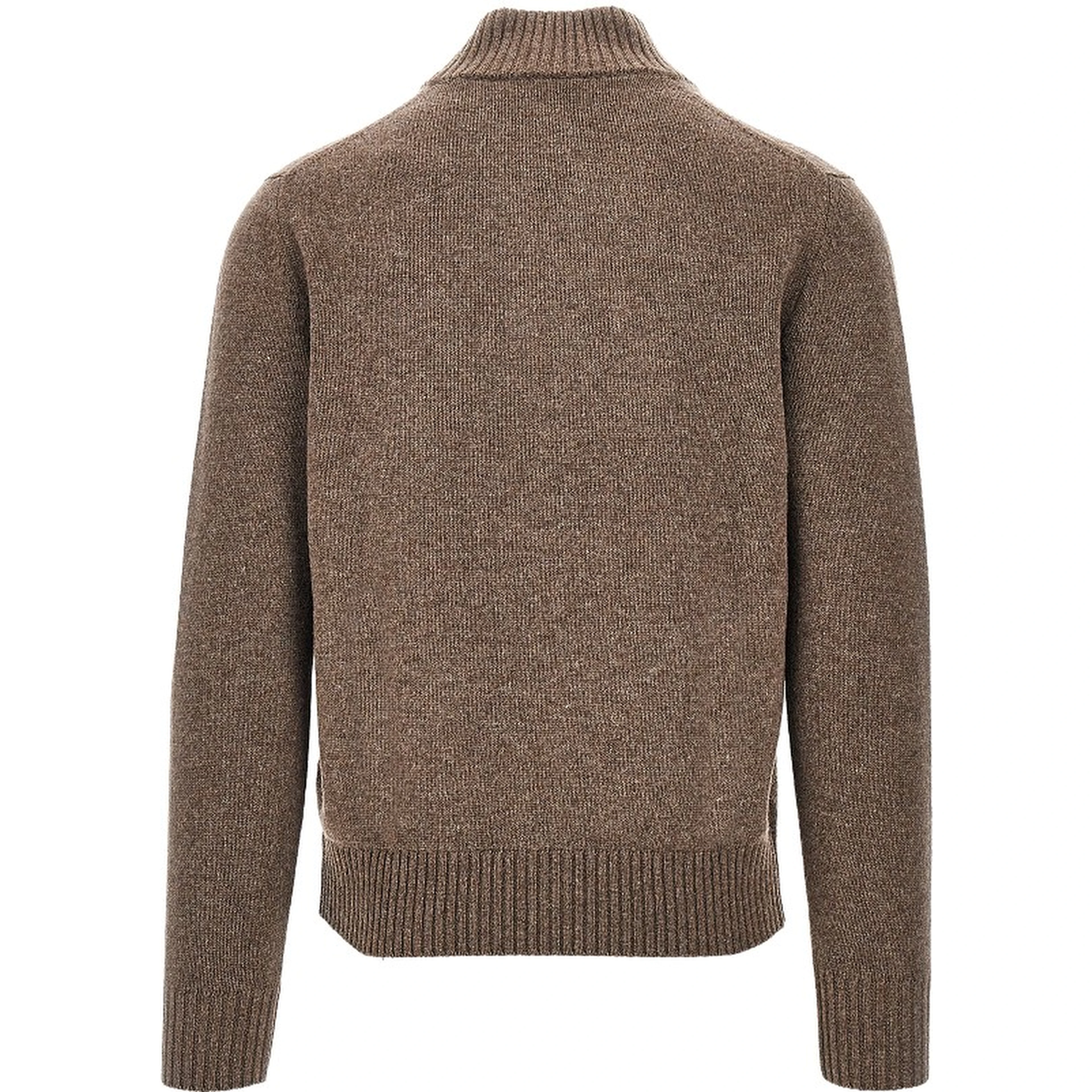 Wool cardigan with buttons closure
