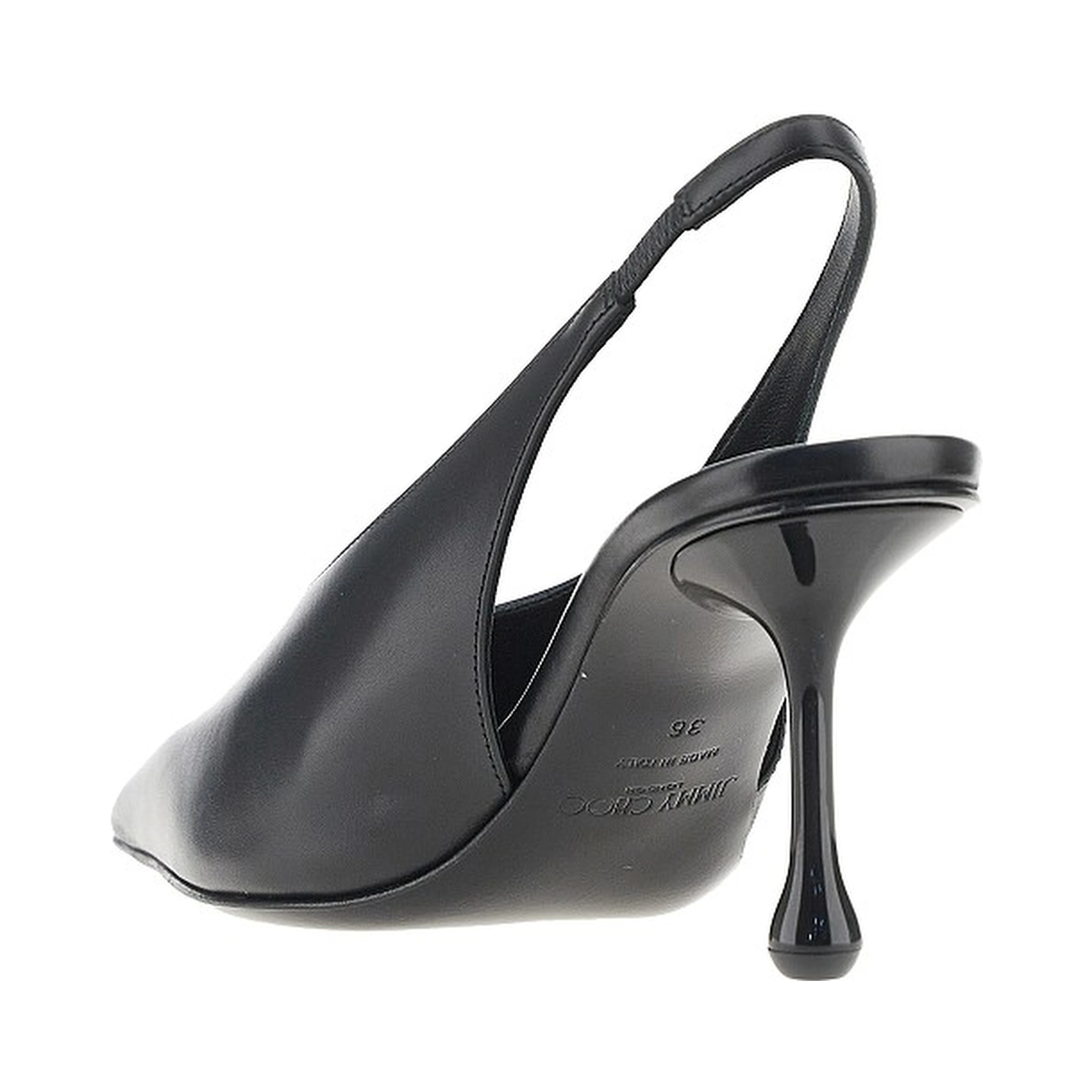 'Isa' leather slingback pumps