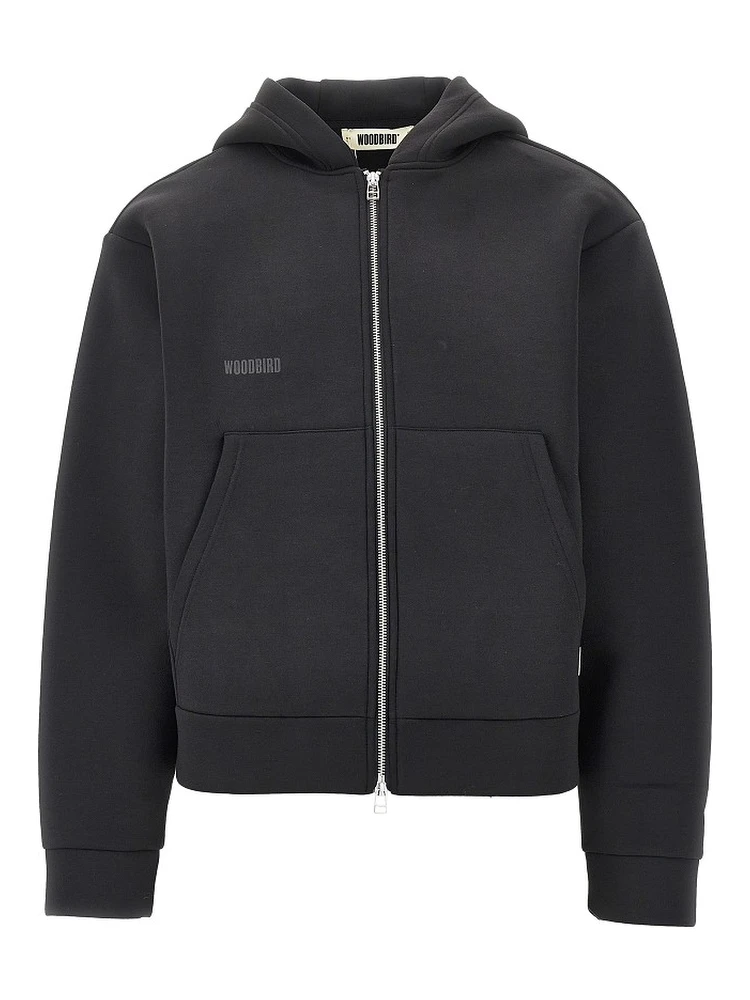 'WBFuji' scuba full-zip hoodie