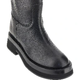 'Napa' leather boots