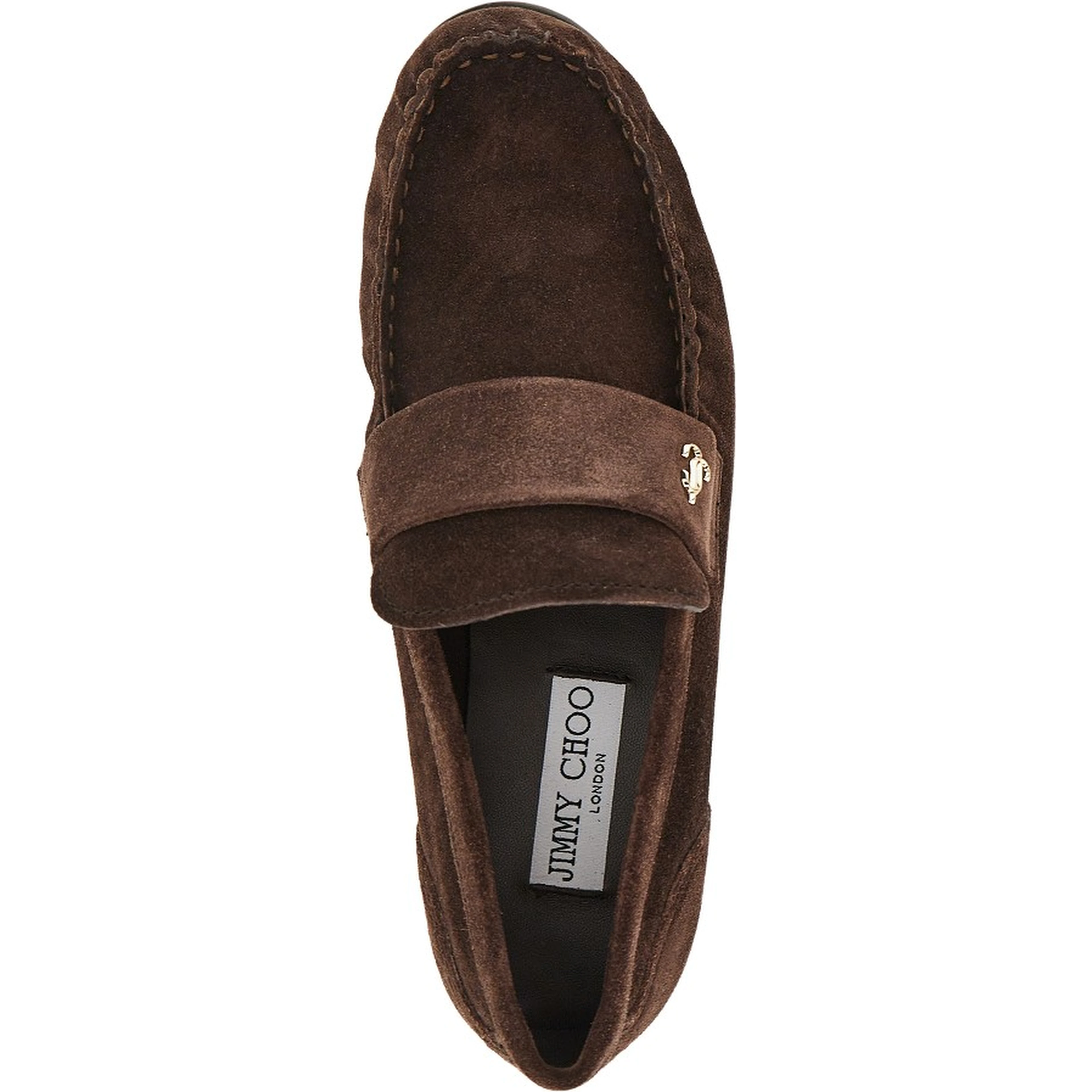 'Ellis' suede leather loafers