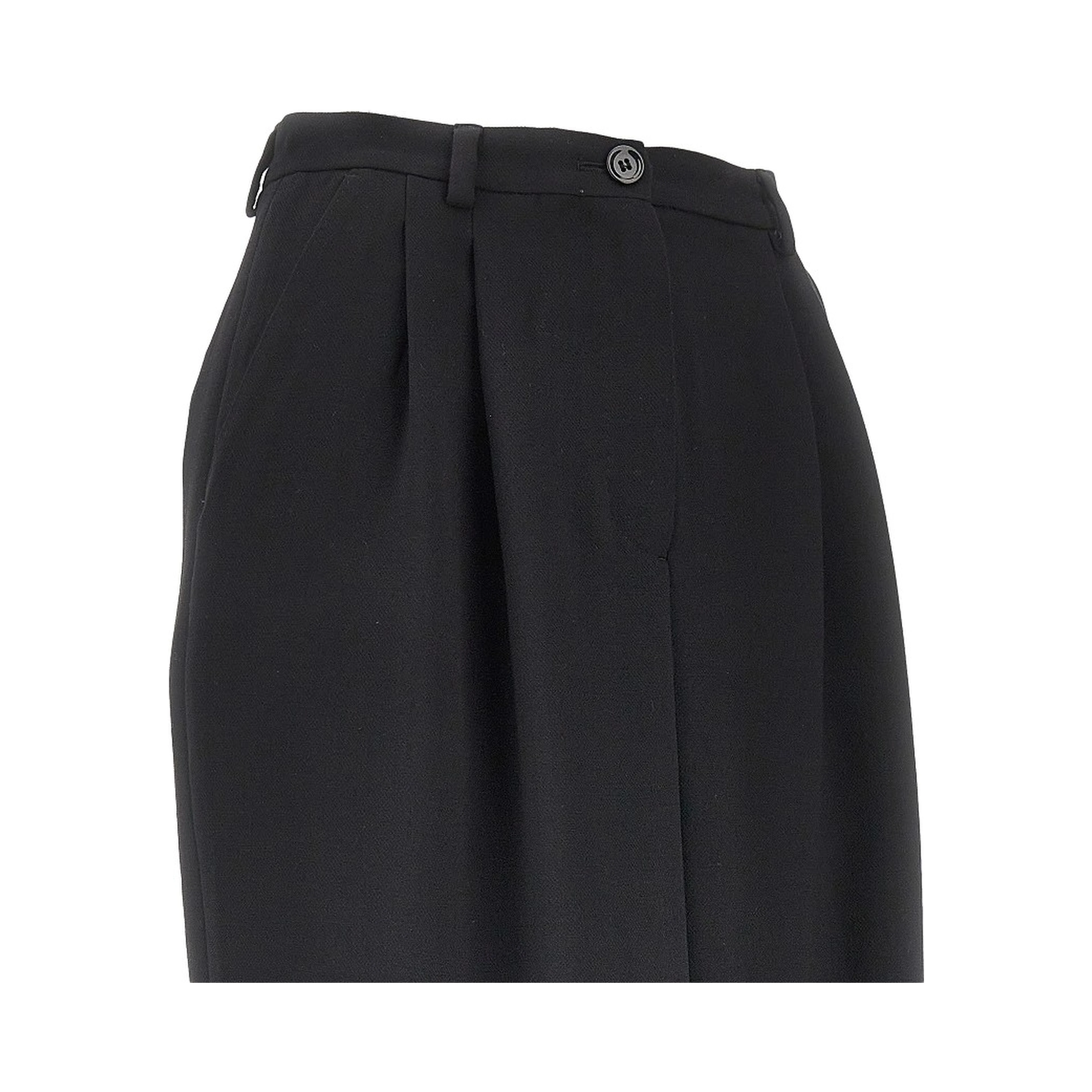 Grain de poudre wool skirt