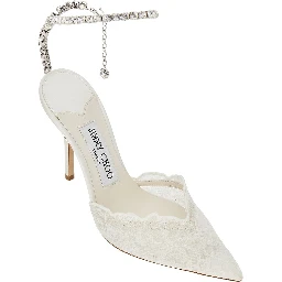 'Saeda 100' lace pumps